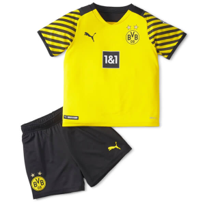 BVB Borussia Dortmund Dětské Domácí Dres Komplet 2021-2022 - Fotbalový dres