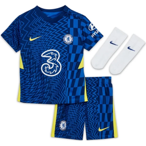 Chelsea Dětské Domácí Dres Komplet 2021-2022 - Fotbalový dres