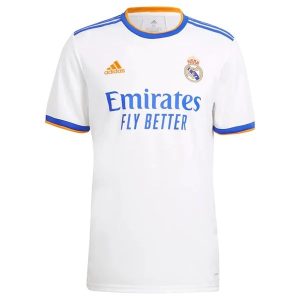Fotbalové Dresy Real Madrid Domácí Dres 2021-2022 - Krátký Rukáv